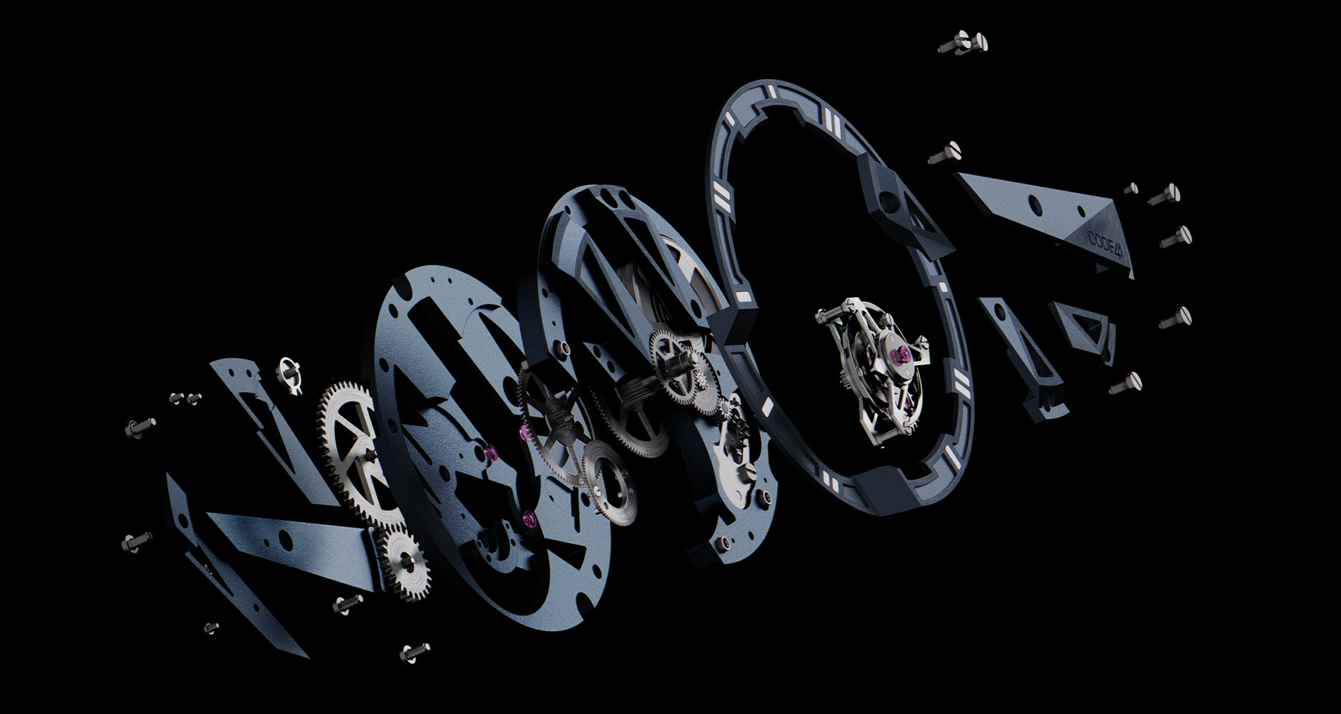 A new timepiece by CODE41 delivers a high watchmaking device for a fraction of the price.