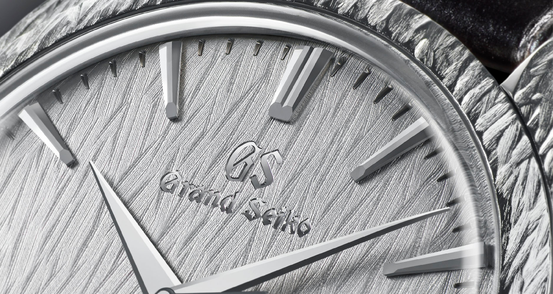 The dial of the Grand Seiko Masterpiece Collection Limited Edition SBGZ009 features hand-engraved details.