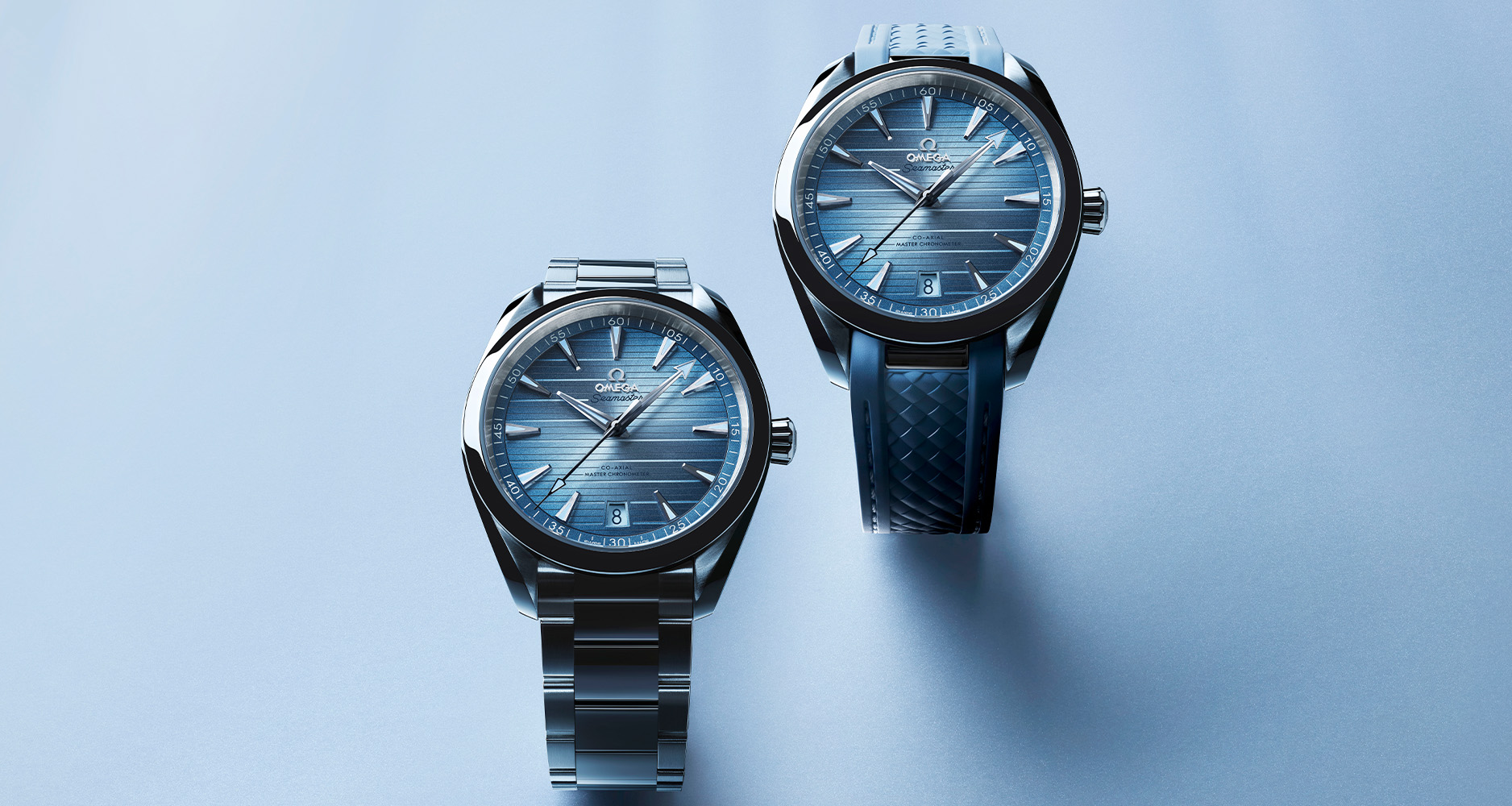 The Omega Seamaster Aqua Terra 150M in 41mm size.