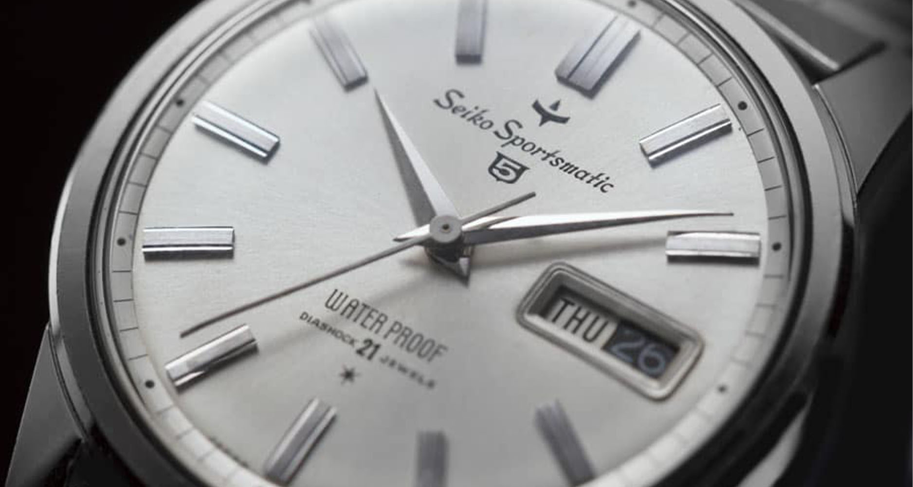 The Seiko Sportsmatic 5 from 1963.