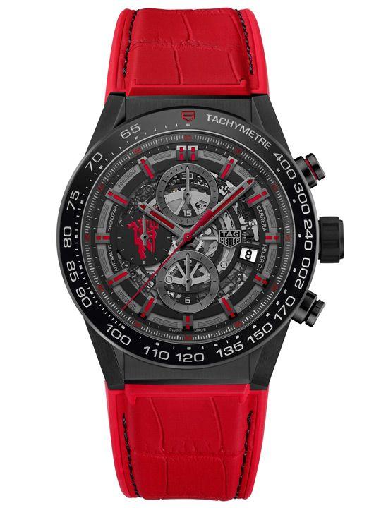 TAG Heuer Carrera Heuer-01 Calibre Manufacture Chronograph Manchester United Special Edition